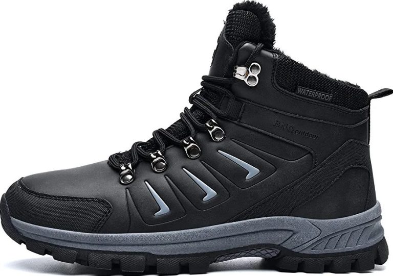 thumbnail image 2 of MORENDL Men's Insulated Waterproof Snow Boots - Winter Hiking Boots, Non-Slip, Rated To -30°C 2 of 12